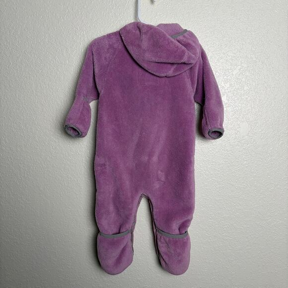 The North Face Full Body Buttery Fleece Bunting Suit Baby Size  6-12 Months - Picture 9 of 9
